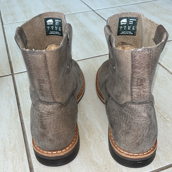 Roots Tribe Brown/Grey Boots Size 7 - Picture 3 of 9